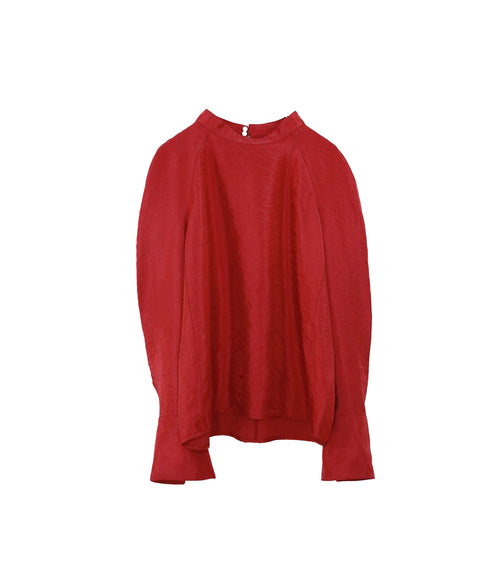 viscose satin raglan blouse